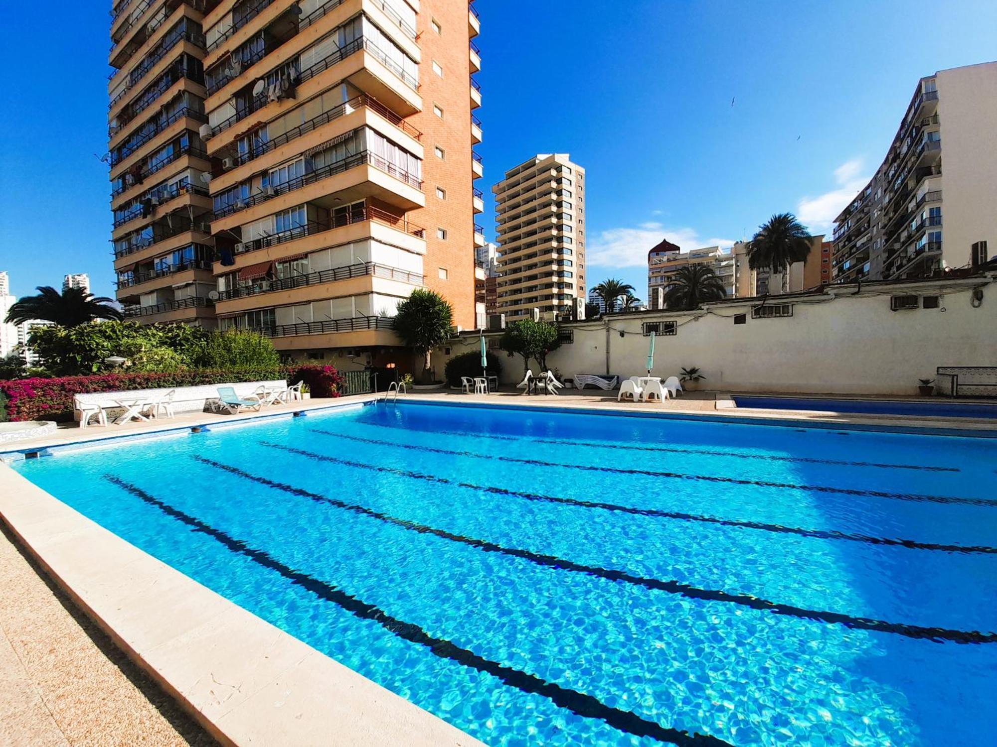 Apartment Sea View II In Rincon De Loix -Free Parking, Wi-Fi, Pool, New Air Conditioning Benidorm Eksteriør billede