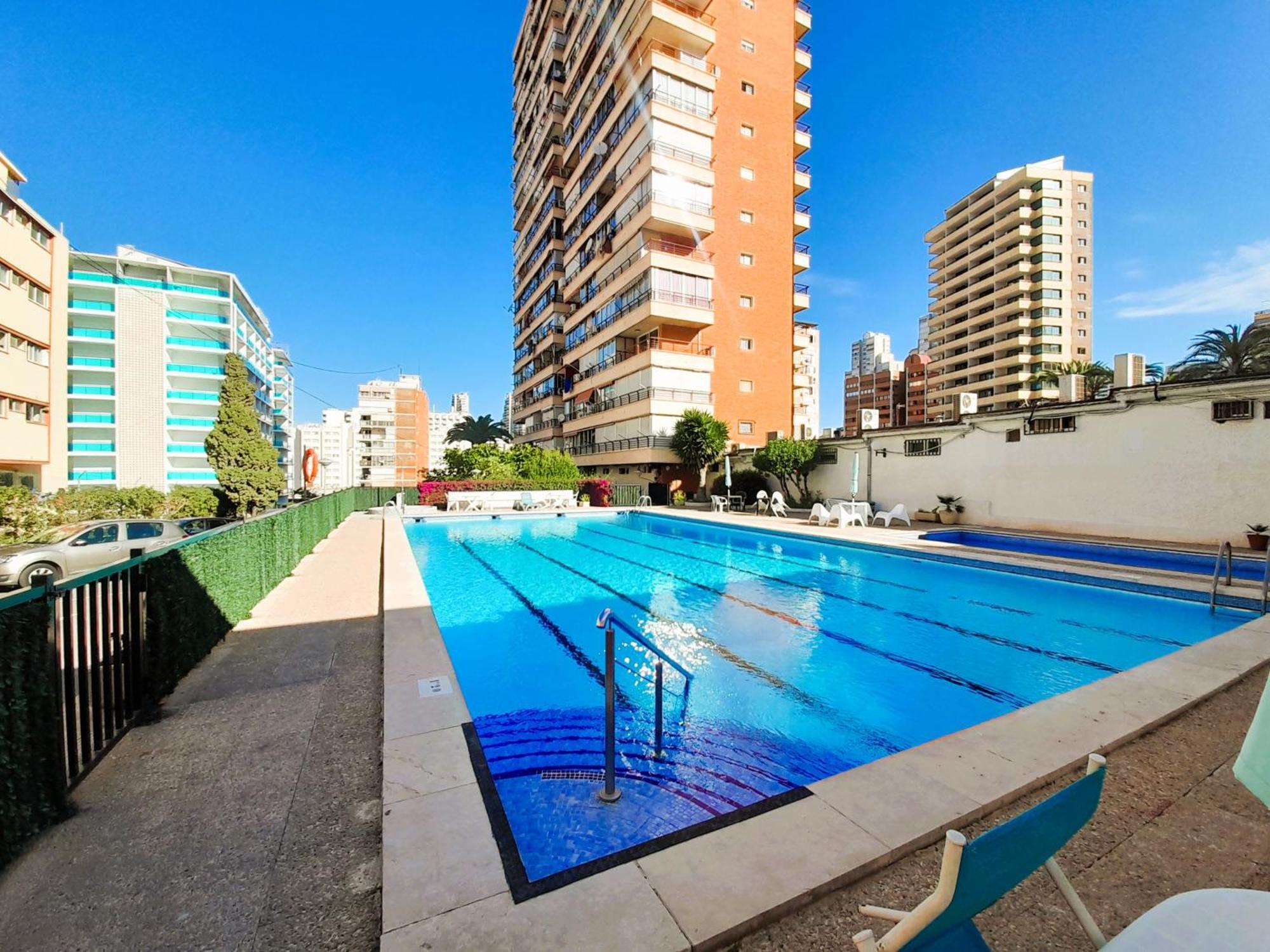 Apartment Sea View II In Rincon De Loix -Free Parking, Wi-Fi, Pool, New Air Conditioning Benidorm Eksteriør billede