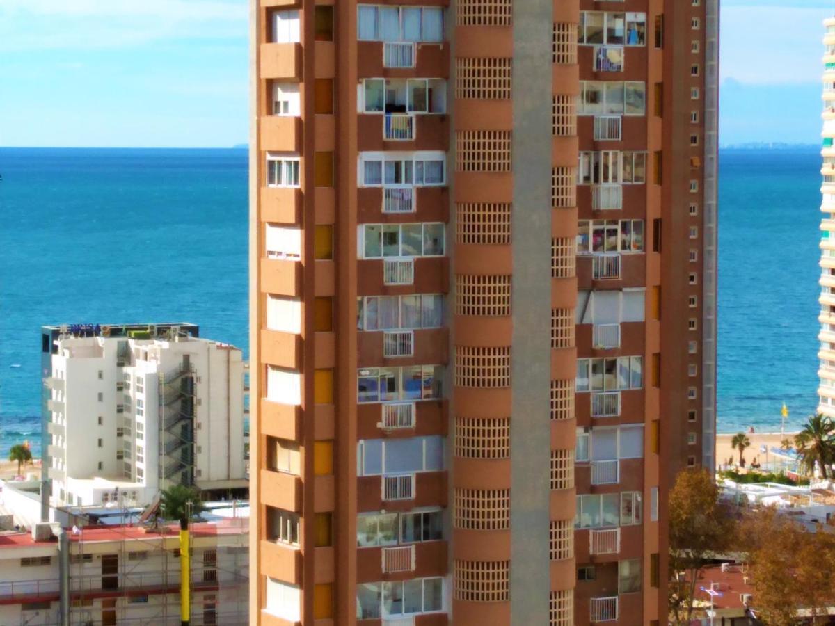 Apartment Sea View II In Rincon De Loix -Free Parking, Wi-Fi, Pool, New Air Conditioning Benidorm Eksteriør billede