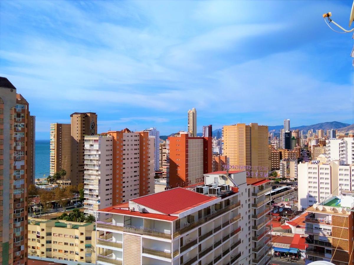 Apartment Sea View II In Rincon De Loix -Free Parking, Wi-Fi, Pool, New Air Conditioning Benidorm Eksteriør billede